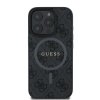 Guess GUHMP16LG4GFRK iPhone 16 Pro 6.3 czarny/black hardcase 4G Ring Classic Logo MagSafe